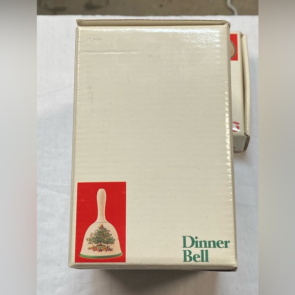 SPODE CHRISTMAS TREE DINNER BELL BRAND NEW IN BOX - Picture 8 of 10
